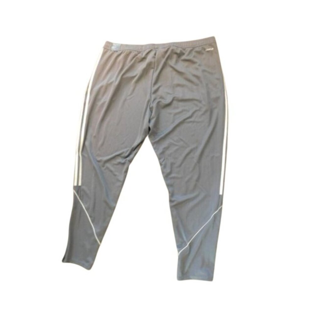 Adidas Size XXL Football Style Athletic Regular Fit Men's Knit Pants NWT - Picture 2 of 2